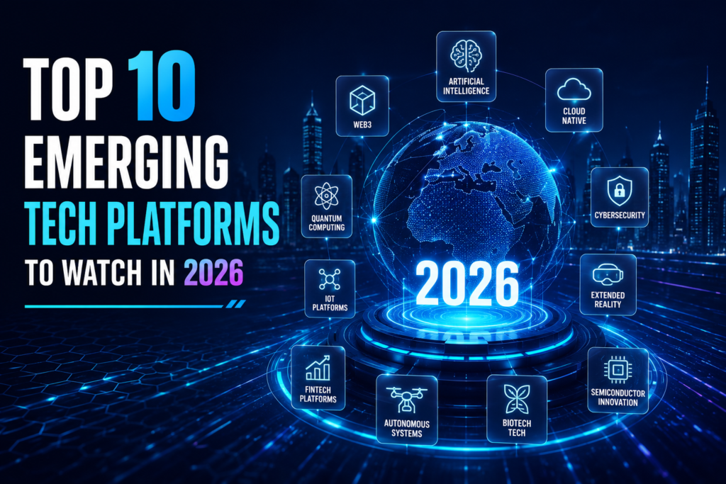 Top 10 Emerging Tech Platforms to Watch in 2026 Top 10 Emerging Tech Platforms to Watch in 2026
