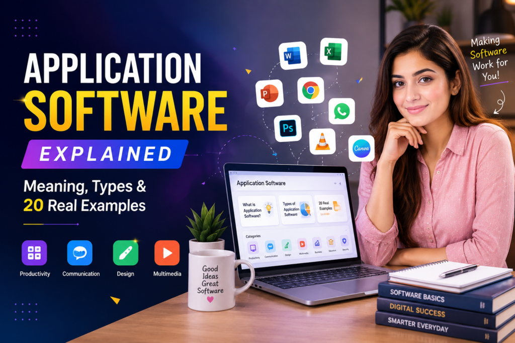 Application Software Explained: Meaning, Types & 20 Real Examples Application Software Explained Simply (20+ Examples)