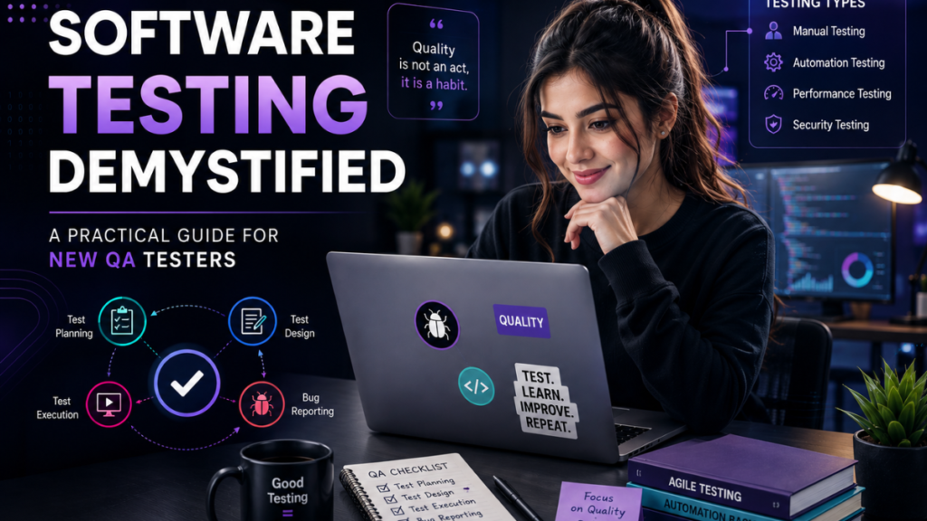 Software Testing Basics: A Practical Guide for New QA Testers Software Testing Demystified | Complete QA Guide for Beginners