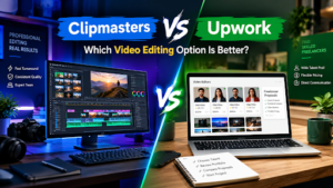 Clipmasters vs Hiring Freelance Video Editors on Upwork 