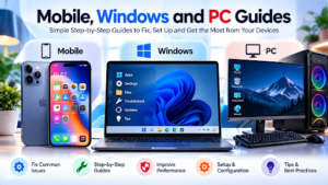 Mobile, Windows and PC Guides