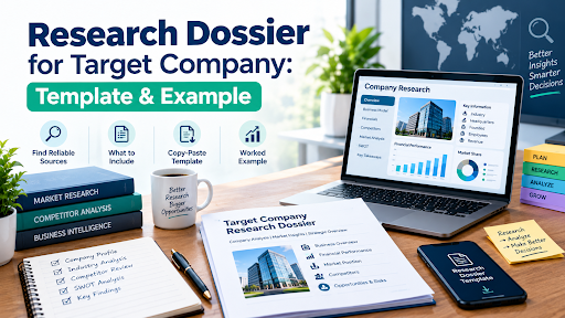 Research Dossier for Target Company: Template & Example Research Dossier for Target Company