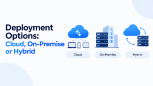 Deployment Options: Cloud, On-Premise or Hybrid