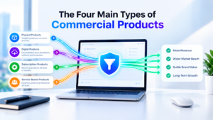 The Four Main Types of Commercial Products 